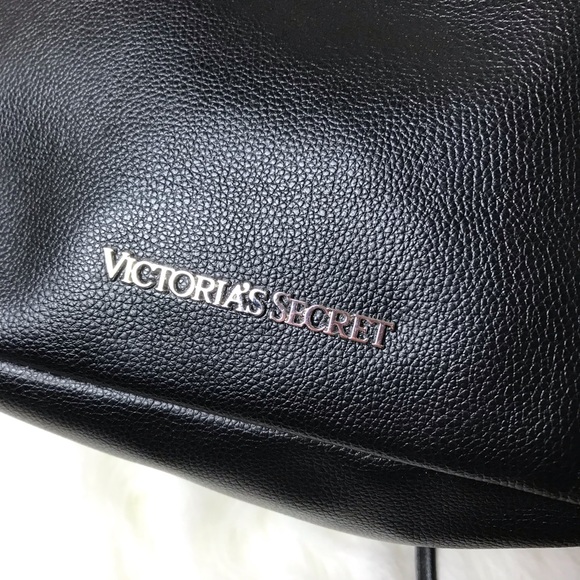 VS Faux Leather Drawstring Fringe Backpack Purse - Picture 4 of 6